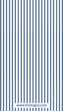 Navy blue pinstripe hangtag