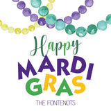 Happy Mardi Gras with Beads
