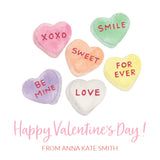 Conversation Hearts Valentine