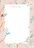 Chinoiserie Chic Notecard Set-Pink