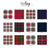 Plaid "A Gift For" Tiny Tag {choose from 12 plaids}