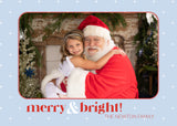 Merry & Bright Christmas Card