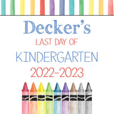 Back To School Sign {Crayon}