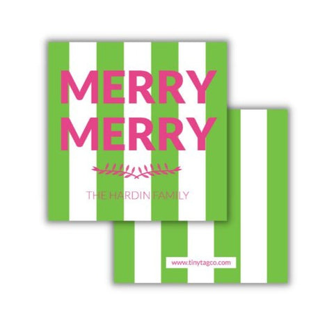 Merry Merry {Fucshia and Lime}