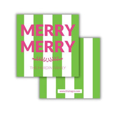 Merry Merry {Fucshia and Lime}