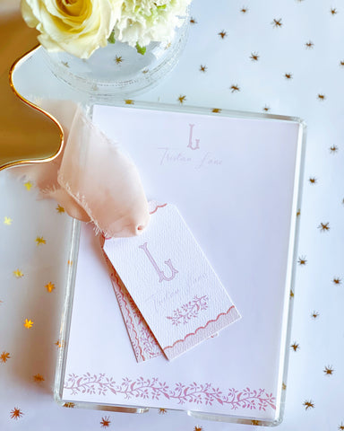 Pink Scallop Gift Set