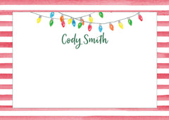 Vintage Lights Notecard