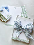 Blue + Green Scallop Gift Set