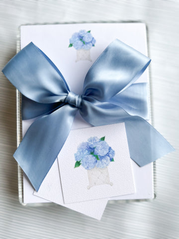 Blue Hydrangea Ready to Ship Gift Set