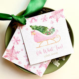 Oh What Fun! Sleigh Gift Tag
